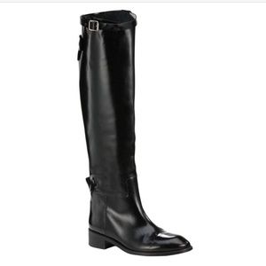 Acne Studios Black Tall Riding Boots